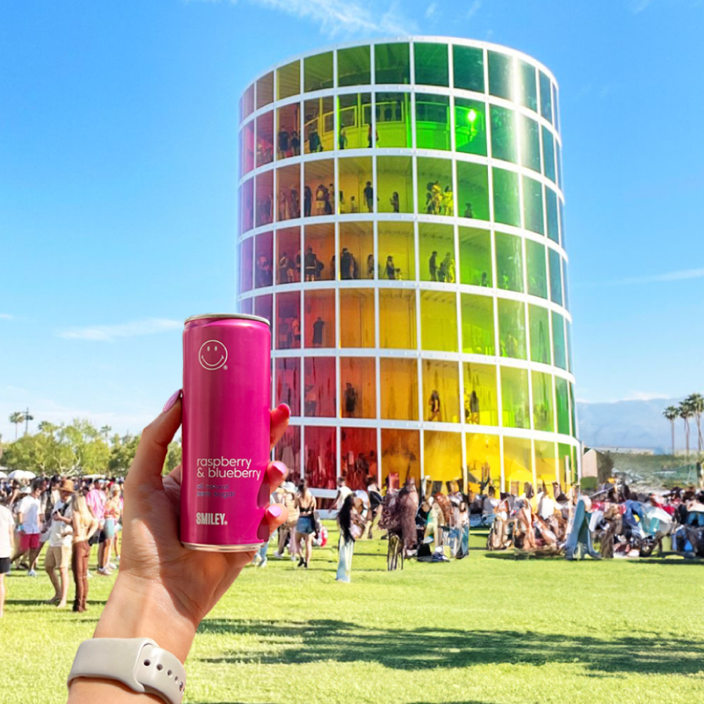 Happy Soda and Smiley at Coachella 🎡