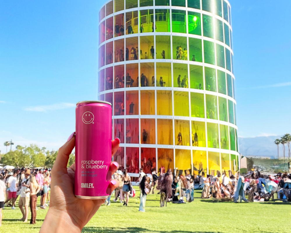 Happy Soda and Smiley at Coachella 🎡